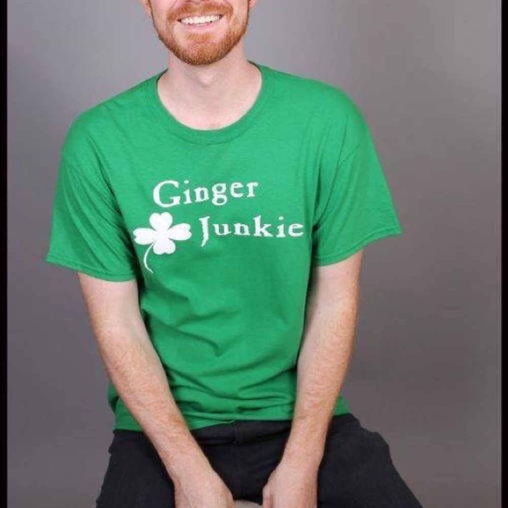 Ginger junkie tshirt